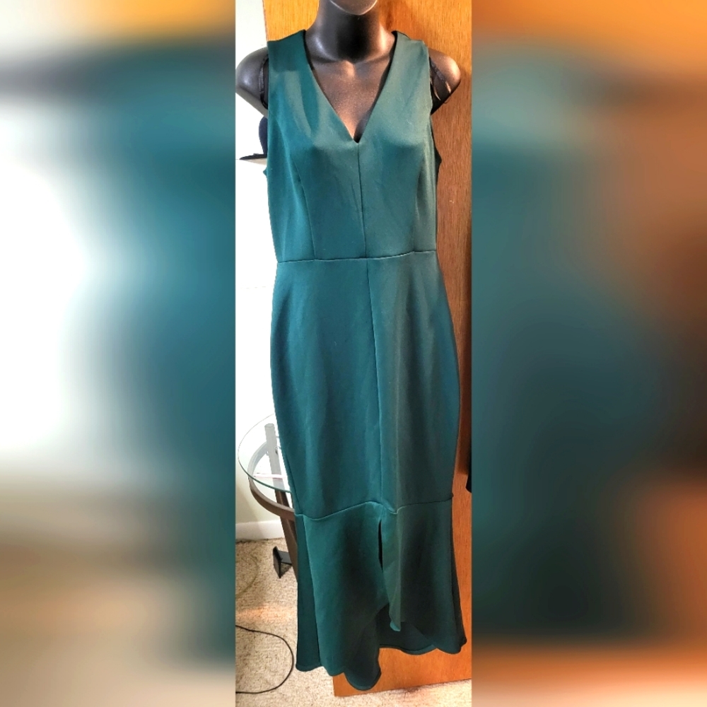 Maxi mermaid style dress size junior L